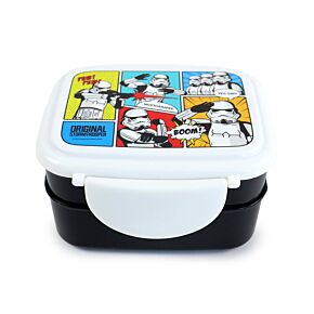 Svačinový box s příborem Bento box -The Original Stormtrooper - Komiks Svačinový box s příborem Bento box -The Original Stormtrooper - Komiks