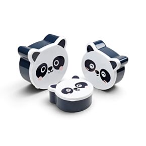 Svačinový box 3 ks - M/L/XL - Adoramals - Panda
