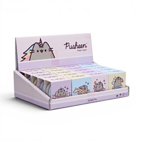 Balzám na rty - plechová krabička - Kočka Pusheen - Pusheenicorn
