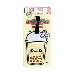 Visačka na zavazadlo - Foodiemals - Bubble Tea 