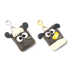 Plyšový zápisník mini A7 - Kawaii Cute - Shaun the Sheep - Ovečka