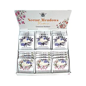 Řetízek s drahokamem Mum - Nectar Meadows-Včela Řetízek s drahokamem Mum - Nectar Meadows-Včela