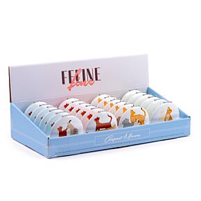 Kompaktní zrcátko - Feline Fine Cats - Kočka Kompaktní zrcátko - Feline Fine Cats - Kočka