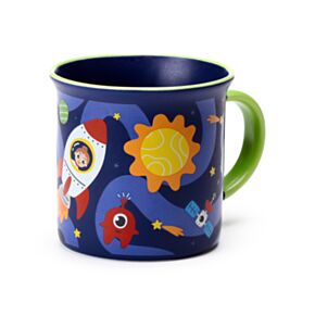 Porcelánový hrnek - lem - Space cadet - Vesmírný kadet