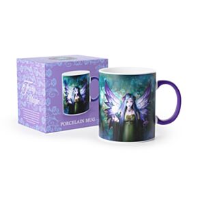 Porcelánový hrnek - Anne Stokes - Víla
