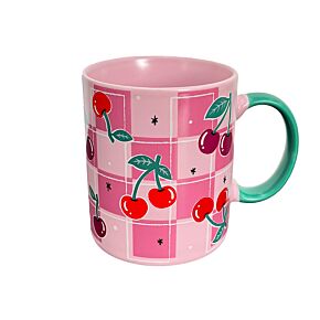 Porcelánový hrnek - 300 ml - Cherry - Třešeň Porcelánový hrnek - 300 ml - Cherry - Třešeň