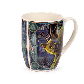 Porcelánový hrnek - Kočka - Rusty kotel - design Lisa ParkerLisa Parker Rusty Cauldron Cat Porcelain Mug Porcelánový hrnek - Kočka - Rusty kotel - design Lisa ParkerLisa Parker Rusty Cauldron Cat Porcelain Mug
