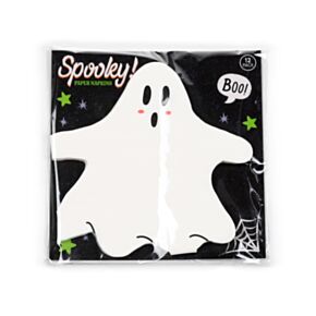 Papírový ubrousek - balení 12 ks - 3 vrstvé - párty - Duch Halloween 