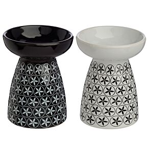 Keramická aromalampa Květinový vzor Keramická aromalampa Květinový vzor