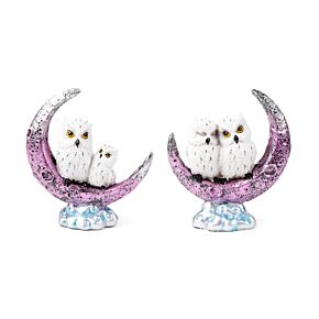 Dekorativní soška - Moudrá sova - Měsíc