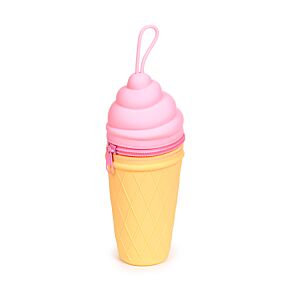 Stojící silikonový penál - Foodiemals - Zmrzlina Stojící silikonový penál - Foodiemals - Zmrzlina