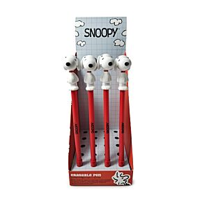 Propiska gumovací s ozdobou Inkredible Peanuts Snoopy - silikonový toper Propiska gumovací s ozdobou Inkredible Peanuts Snoopy - silikonový toper