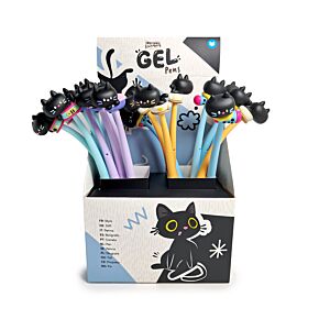 Propiska s tenkým hrotem - Lucky the Black Cat - Kočka Propiska s tenkým hrotem - Lucky the Black Cat - Kočka