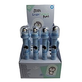 Ozdobná propiska - sněžítko - Adoramals - Tučňák