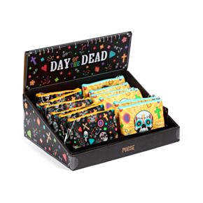 Peněženka z PVC - Day of the Dead - Lebka Mexiko