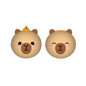 Peněženka - drobné - plyš - Adoramals - Capybara - Kapybara