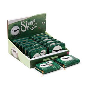 Malá peněženka se zipem - Sheep - Ovečka