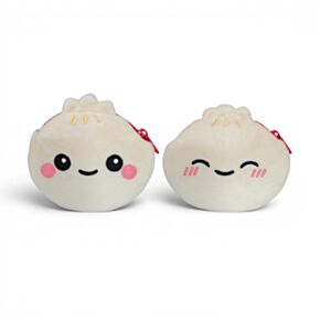 Peněženka - drobné - plyš - Foodiemals - Bao House Bao Bun 