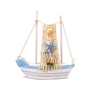 Suvenýr - moře - plachetnice - modrá hvězda