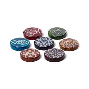 Stojánek - vonné tyčinky - Čakra - Kulatý Stojánek - vonné tyčinky - Čakra - Kulatý