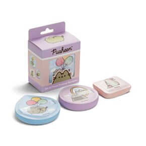 Houbička na make-up - sada 3 ks - Kočka Pusheen
