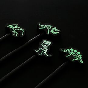 Tužka - guma - Dinosaurus- kostra- neon