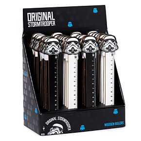 Dřevěné pravítko - ozdoba - 15cm - The Original Stormtrooper Dřevěné pravítko - ozdoba - 15cm - The Original Stormtrooper