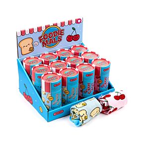 Ponožky v krabičce - Foodiemals -Toast a třešně Ponožky v krabičce - Foodiemals -Toast a třešně