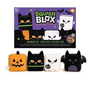 Plyšová mačkací hračka - paměťová pěna - Squish Blox - Spooky - Strašidýlko