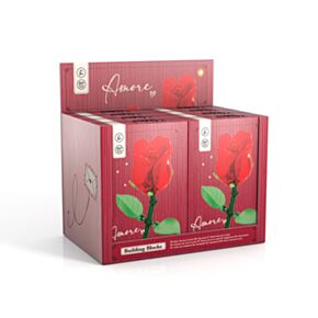 Stavebnice Mikro - Růže - Amore - Láska - Srdce