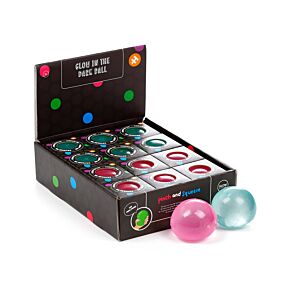 Antistresová hračka Squezzy-sladový cukr-míček-Svítí ve tmě