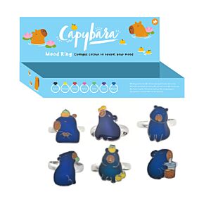 Náladový prstýnek Capybara Kapybara Náladový prstýnek Capybara Kapybara