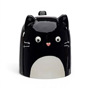 Hrnek vzhůru nohama -  Černá kočka Feline Fine