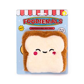 Termofor - plyšový obal  - Levandule a pšenice - Toast Foodiemals