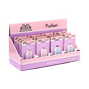 Digitální silikonové hodinky - Kočka Pusheen 