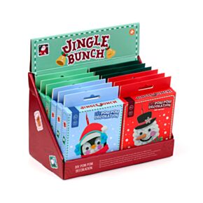 Dekorace - DIY - vánoční - ozdoba - pom pom - Jingle Bunch 