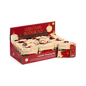 Nákupní taška - RPET - vánoční- Květy Botanical Nákupní taška - RPET - vánoční- Květy Botanical