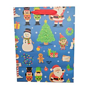 Dárková taška - vánoční - Velká - Festive Friends 
