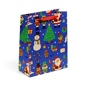 Dárková taška - vánoční - Velká - Festive Friends 