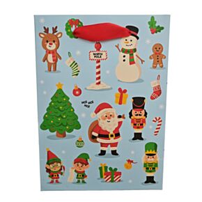 Dárková taška - vánoční - střední - Festive Friends 
