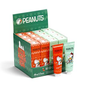 Hydratační krém na ruce  30ml - vánoční - Peanuts Snoopy & Woodstock 