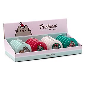 Kompaktní zrcátko - vánoční - Kočka Pusheen Kompaktní zrcátko - vánoční - Kočka Pusheen