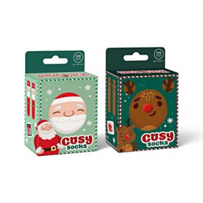 Ponožky - huňaté - vánoční - Jingle Bunch