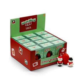Rostoucí hračka Vajíčko - vánoční - Jingle Bunch - Santa