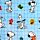 Plyšový polštář a deka-Blankeazzz-2 v 1-Peanuts Snoopy & Woodstock 