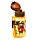 Nerozbitná plastová dětská láhev s víčkem 350ml -Pirát  Jolly Rogers 