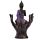 Černofialový Thai Buddha v dlaních