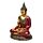Dekorace - soška -Thai Buddha - červeno zlatý - Konteplace