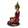 Dekorace - soška -Thai Buddha - červeno zlatý - Konteplace