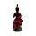 Dekorace - soška - Thai Buddha - osvícení  - červeno černo zlatá